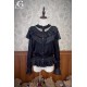 Alice Girl Little Bear Doll Wall V Neck Long Sleeve Blouse(20th Pre-Order/3 Colours/Full Payment Without Shipping)